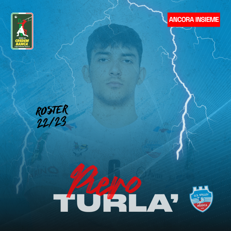 Avimecc Volley Modica, anche Turlà resta alla corte di D'Amico